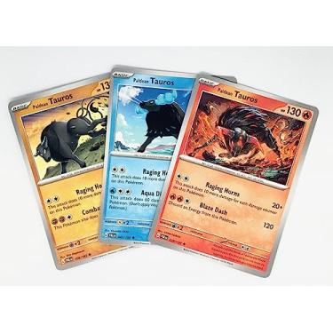 Imagem de Paldean Tauros 028/193 - Paldea Evolved - Pokemon Evolution Set - 3 Card Lot - Scarlet & Violet