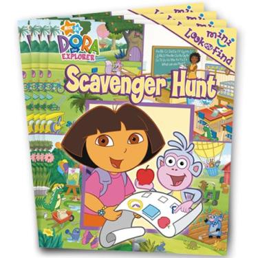 Imagem de Dora the Explorer Look and Find Mini Activity Books 4ct