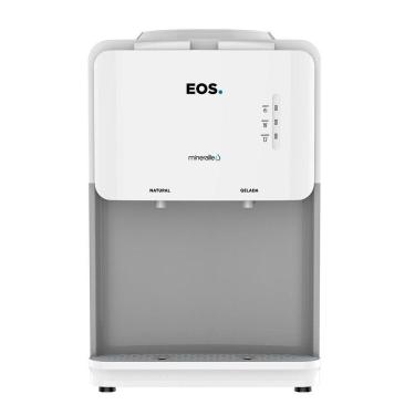 Imagem de Bebedouro de Mesa para Garrafão EOS Mineralle Compacto com Compressor Branco EBC03B 220V