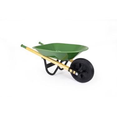 Imagem de Carrinho de Mão de Brinquedo, Carriola Poliobras, Poliplac, Verde, Construção