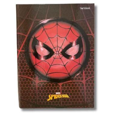 Imagem de Caderno Brochura Capa Dura Spider Man 80 Folhas Starschool