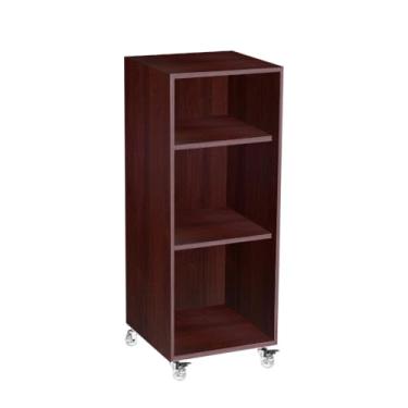 Imagem de Serena Estantes Estante Organizadora Prateleira Para Discos De Vinil e Apatelho LP3 (Tabaco)