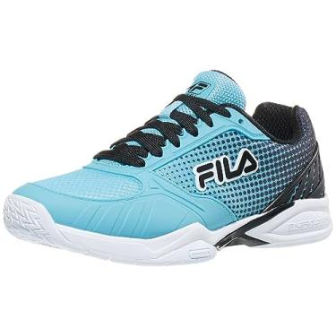 Imagem de Fila Sapatos Volley Zone para mulher, Azul/Preto, 8