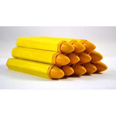 Imagem de Technicians Choice Giz de cera amarelo para marcação de pneu (12 por caixa)
