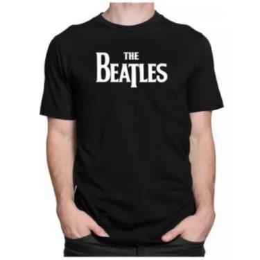Imagem de Camiseta Banda De Rock The Beatles Camisa 100% Algodão - Jmv Estampas