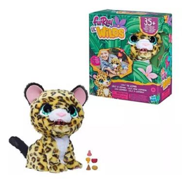 Imagem de Furreal Leopardo Interativo  Lil Wilds Lola – 35 sons e reações , Come , lambe - Sunny 