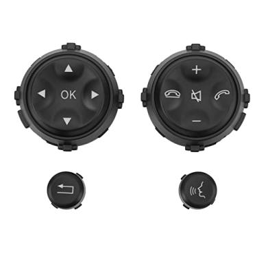 Imagem de Leapiture 4 pçs botão interruptor do volante do carro acessórios do volante do carro estável para w221 s 280 2006-2009 veículo