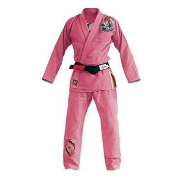Imagem de Roupa feminina Jiu Jitsu feminina BJJ Gi Kimonos Uniforme BJJ, BJJF20PINK, F2