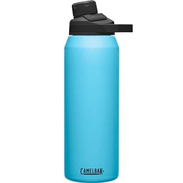Imagem de CamelBak Garrafa de água Chute Mag de aço inoxidável isolada a vácuo de 947 ml, azul nórdico