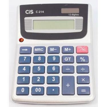 Imagem de Calculadora De Mesa Calk Cis C - 214 12 Digitos