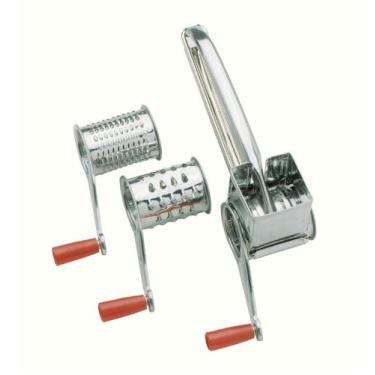 Imagem de Norpro Ralador de 3 tambores de aço inoxidável