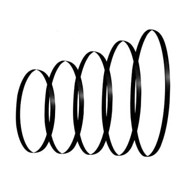 Imagem de Diferentes especificações: gravador de máquina de fita cassete quadrada, substituição de correia giratória, todos os tipos de toca-discos acionados por correia