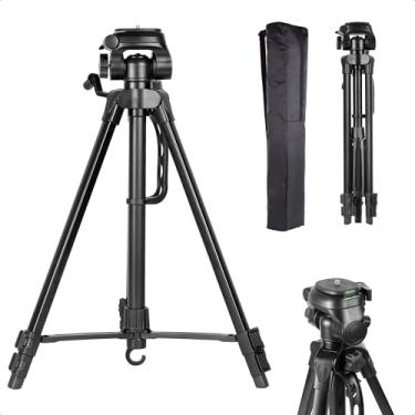 Imagem de SOU FOTO Tripé de Câmera 135cm TPC-452 com nível bolha para Fotos e Vídeos