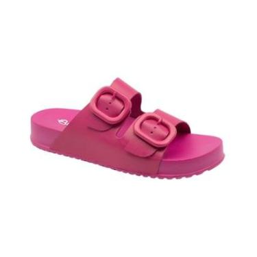 Imagem de Sandalia Rasteirinha Feminina Casual Chinelo Em Couro Leve-Feminino