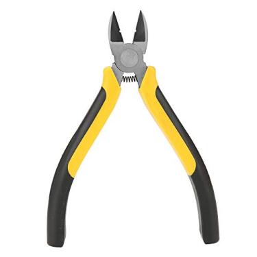 Imagem de MOUMOUTEN Alicate de ponta diagonal de 6 polegadas, alicate diagonal de aço cromado Cortador lateral Fio Cortador Ferramenta de corte de fio com PVC Comfort Grip Ferramentas de (TU-206)