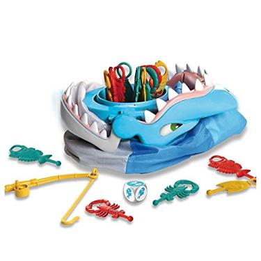 Imagem de Jogo Tubarão Bocão com 12 Peixes - Br753 Multikids Azul