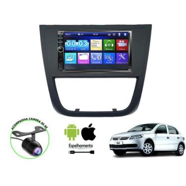 Imagem de Central Multimidia Gol Saveiro Voyage G5 Mp5 Usb Bluetooth Espelhament