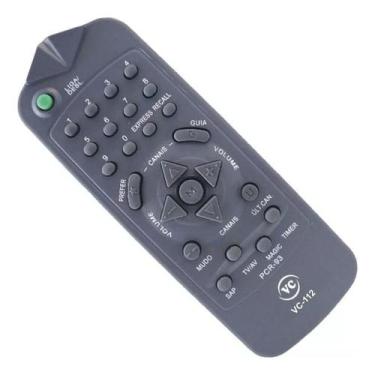 Imagem de Controle Remoto Compatível Com Tv Philco Tp2052 Tp2062 - MB