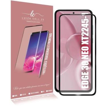 Imagem de Película De Vidro 3d Borda Curvada Compativel Moto Edge 30 Neo 6.3 XT2