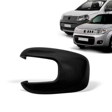 Imagem de Capa Retrovisor Fiat Uno Vivace Way 2010 Lado Esquerdo Preta - Blawer