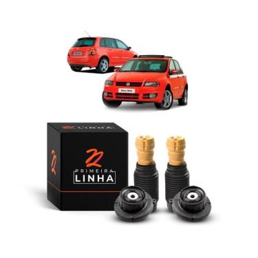 Imagem de 2 Kit Batente Coxim Amortecedor Dianteiro Stilo 05 - Primeira Linha Ki