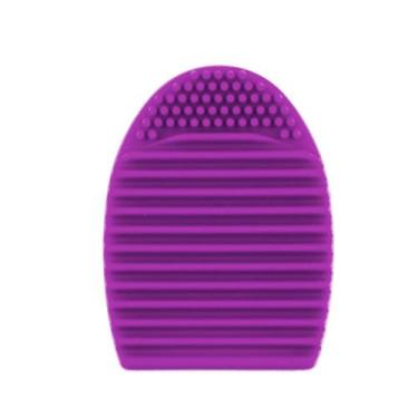 Imagem de Limpador De Pincéis De Maquiagem Em Silicone Marco Boni, Roxo