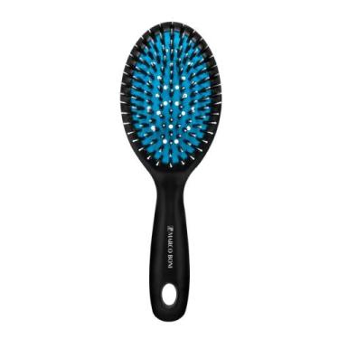 Imagem de Escova De Cabelo Linha Aquarelle Oval Almofadada Marco Boni, Azul