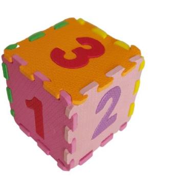 Imagem de Tatame Bebe Alfanumérico 16x16cm 10mm De Espessura 36 Peças - CRIATIVA