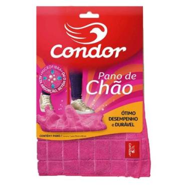 Imagem de Pano de Chão para Limpeza Geral Pisos Janelas Microfibra Condor 1676