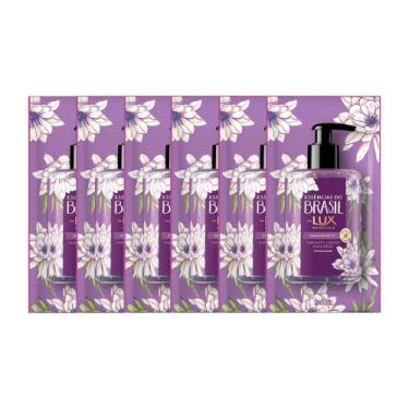 Imagem de Kit 6 Refis Sabonete Líquido Lux Essências do Brasil Dama da Noite 240