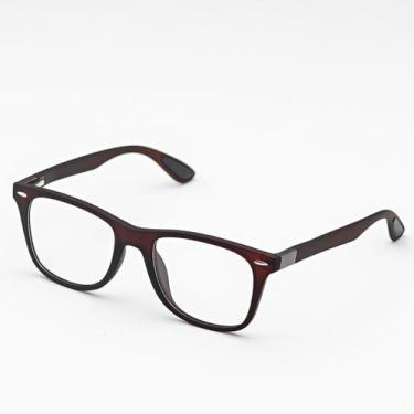 Imagem de Armação Óculos de Grau Masculino Retangular /Gui- Óculos Sunrise, Marr