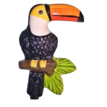 Imagem de Forma Artesanato 3d Abs Gesso Cimento - Tucano Médio 25x13cm - farias
