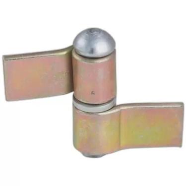 Imagem de Dobradiça Gonzo Nº1 Com Aba 3/4'' Porta Portão Ferro Jocec