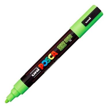 Imagem de Caneta Uni Posca Pc 5m Maca Verde Uniball, MAçA VERDE 72
