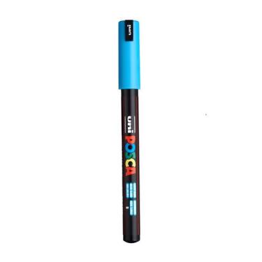 Imagem de Caneta Uniball Posca Pc-1mr Escolha a Cor, AZUL CLARO 8