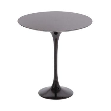 Imagem de Mesa Saarinen Lateral São Gabriel 51cm - Base Preta - mgsaarinen