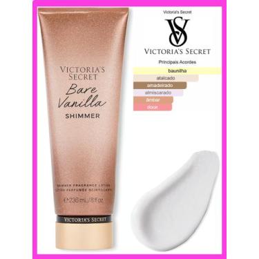 Imagem de Creme Victorias Secret Bare Vanilla Shimmer Hidratante Corporal 236ml 