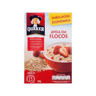 Imagem de Aveia Flocos Regulares Quaker 450g, 450g