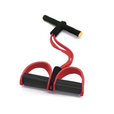Imagem de Extensor Elástico Pedal Gold Sports Pro, Vermelho, Único, Unissex