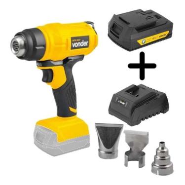 Imagem de Soprador Térmico Bateria 18v Intercambiável Vonder C/3 Bicos