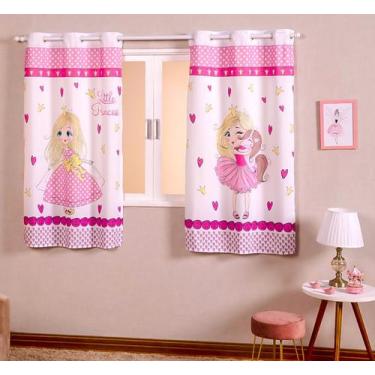Imagem de Cortina Infantil Menino E Menina Vários Personagens - Cris Enxovais , 