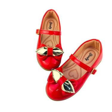 Imagem de Sapatilha Infantil Menina Boneca Verniz Confortável SPT-515 - Drinity,