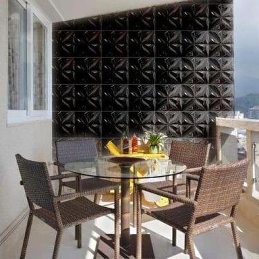 Imagem de Kit com 10 placas 3d adesivas para areas externas - PontaltiTrend