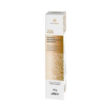 Imagem de Pomada Vitallederm Skinreg para Cães e Gatos 50g - Mundo Animal