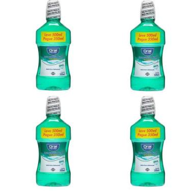 Imagem de Kit 4 Solução Bucal Nexter Extra Forte 500ml cada
