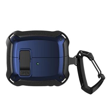 Imagem de Capa resistente SaharaCase Raider Series para fones de ouvido Galaxy Buds3, Buds3 Pro e Buds3 FE - proteção resistente ao deserto, cantos resistentes a impactos, design ergonômico elegante, clipe