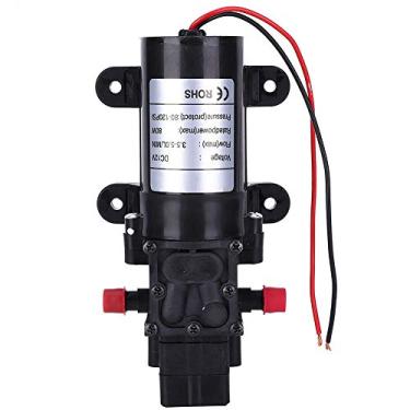 Imagem de Bomba de diafragma inteligente DC12V, FL3210-80W Mini bomba de água elétrica autoescorva reguladora de tensão automática ultra silenciosa