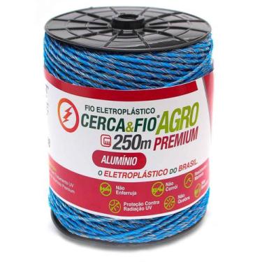 Imagem de Fio Eletroplástico Alumínio Premium - Para cerca elétrica. - Igecast, 