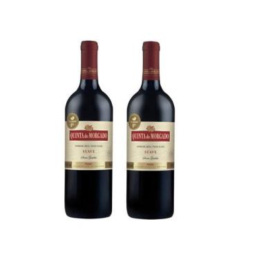 Imagem de Kit Vinho Quinta Do Morgado Tinto Suave 750ml 2 unidades
