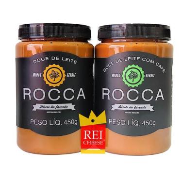 Imagem de Kit 3 Doces De Leite Rocca, Sendo 2 Tradicional E 1 Café